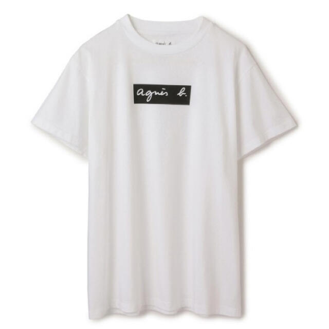 agnes b.(アニエスベー)のagnes b.×ADAM ET ROPE Tシャツ BOX ボックス ロゴ メンズのトップス(Tシャツ/カットソー(半袖/袖なし))の商品写真