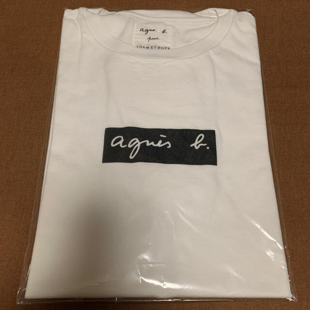 agnes b.(アニエスベー)のagnes b.×ADAM ET ROPE Tシャツ BOX ボックス ロゴ メンズのトップス(Tシャツ/カットソー(半袖/袖なし))の商品写真