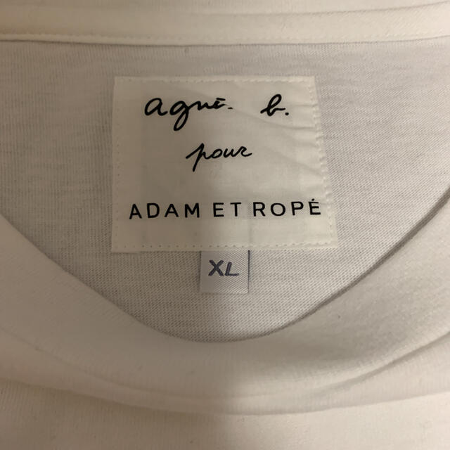 agnes b.(アニエスベー)のagnes b.×ADAM ET ROPE Tシャツ BOX ボックス ロゴ メンズのトップス(Tシャツ/カットソー(半袖/袖なし))の商品写真