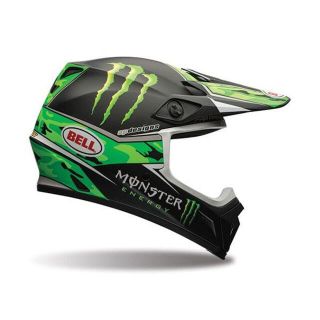 商品オフロードヘルメット美品　オフロード　フルフェイスヘルメット　Monster Energy