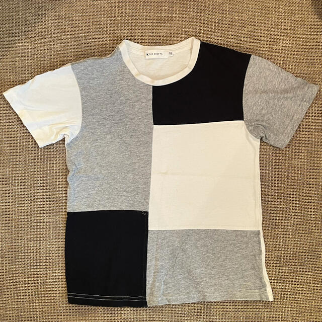 THE SHOP TK(ザショップティーケー)の【140】ブロッキングTシャツ【THE SHOP TK】 キッズ/ベビー/マタニティのキッズ服男の子用(90cm~)(Tシャツ/カットソー)の商品写真