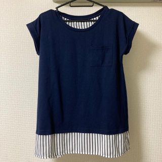 イング(INGNI)のINGNI Tシャツ　カットソー　重ね着風　トップス(Tシャツ(半袖/袖なし))