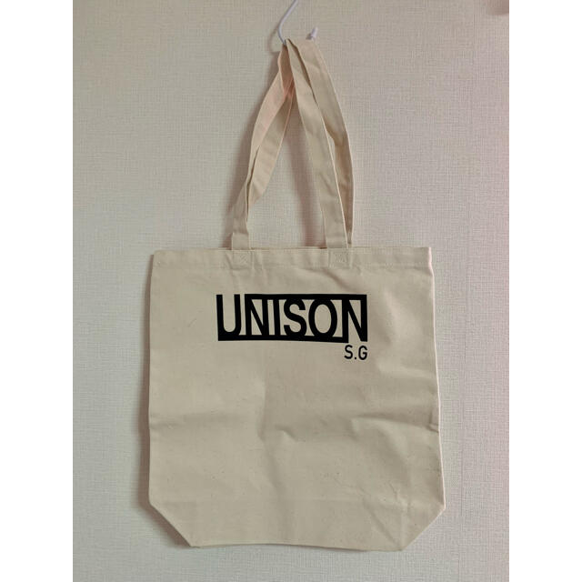 UNISON SQUARE GARDEN(ユニゾンスクエアガーデン)のUNISON SQUARE GARDEN トートバッグ エンタメ/ホビーのタレントグッズ(ミュージシャン)の商品写真