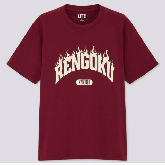 UNIQLO(ユニクロ)の鬼滅の刃 ユニクロUT 煉獄 サイズL メンズのトップス(Tシャツ/カットソー(半袖/袖なし))の商品写真