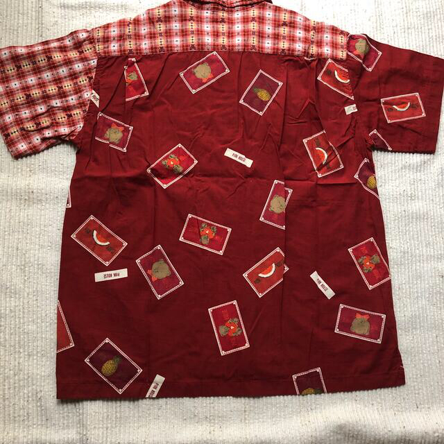 PINK HOUSE(ピンクハウス)の日本製　くまさん🧸シャツ レディースのトップス(シャツ/ブラウス(半袖/袖なし))の商品写真