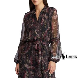 ラルフローレン(Ralph Lauren)の【シンデレラ様専用】ラルフローレン　花柄ワンピース(ロングワンピース/マキシワンピース)