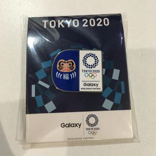 ギャラクシー(Galaxy)の東京オリンピックピンバッジ　ギャラクシー　東京2020 だるま(ノベルティグッズ)