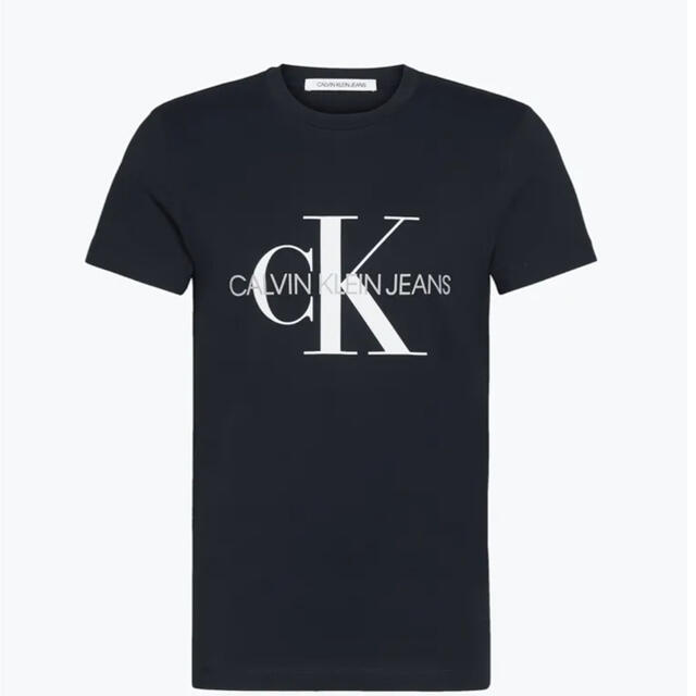 Calvin Klein(カルバンクライン)のCalvin Klein 定番 モノグラムロゴTシャツ Sサイズ メンズのトップス(Tシャツ/カットソー(半袖/袖なし))の商品写真