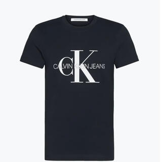 カルバンクライン(Calvin Klein)のCalvin Klein 定番 モノグラムロゴTシャツ Sサイズ(Tシャツ/カットソー(半袖/袖なし))