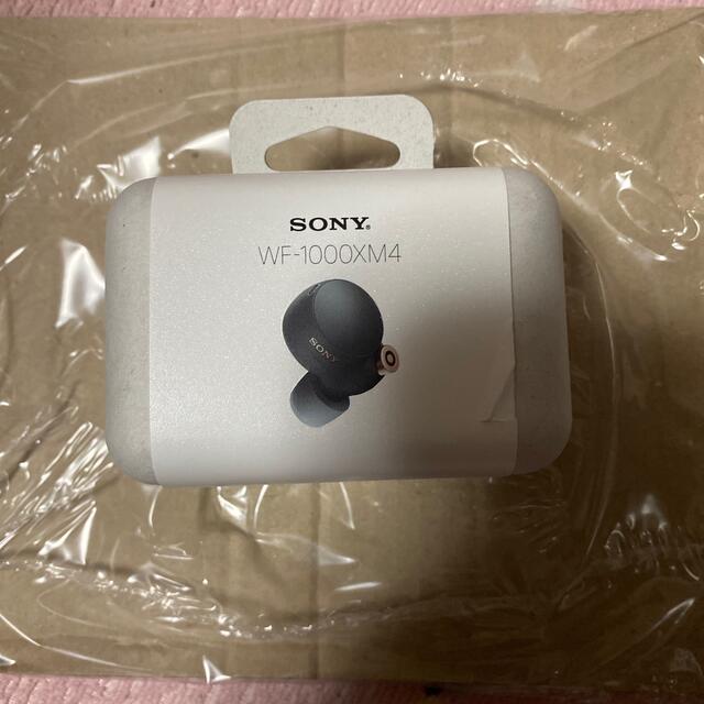 大人気の SONY WF-1000XM4BM 新品未開封・SONY - ヘッドフォン/イヤフォン