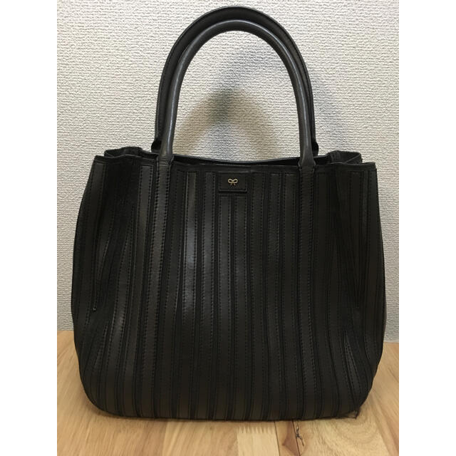 28cmマチANYA HINDMARCH Belvedere スモール アニヤ バッグ