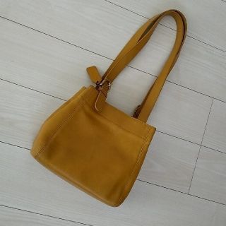 コーチ(COACH)のオールドコーチ  COACH トートバッグ   マスタードイエロー(トートバッグ)