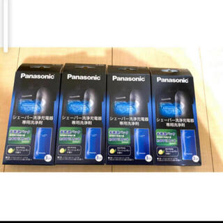 パナソニック(Panasonic)のPanasonic シェーバー洗浄充電器 ES-4L03　4箱(メンズシェーバー)