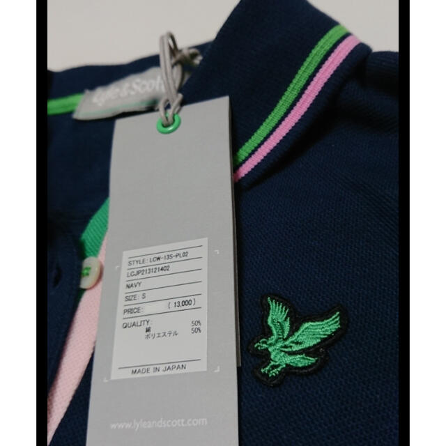 LYLE&SCOTT(ライルアンドスコット)のLYLE&SCOTT レディースS ライル&スコット  ゴルフ ポロシャツ   レディースのトップス(ポロシャツ)の商品写真