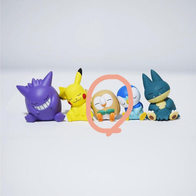 ポケモン(ポケモン)の肩ズン fig モクロー エンタメ/ホビーのフィギュア(ゲームキャラクター)の商品写真