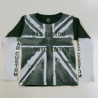 ラッドカスタム(RAD CUSTOM)のRADCUSTOM　長袖　ティシャツ　120 男の子　重ね着風　(Tシャツ/カットソー)