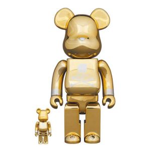 メディコムトイ(MEDICOM TOY)のBE@RBRICK mastermind JAPAN GOLD 100 400%(その他)