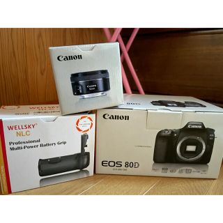 キヤノン(Canon)のEOS80D vlogセット(デジタル一眼)