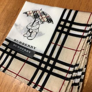 バーバリー(BURBERRY)のBURBERRY ハンカチ くまさん柄 ＊新品未使用(その他)