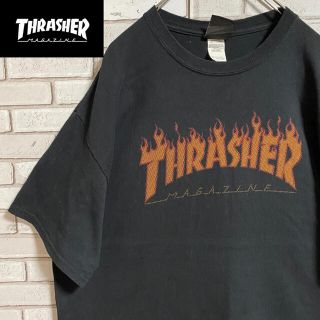 スラッシャー(THRASHER)の90s 古着 スラッシャー XL Tシャツ ロゴプリント ビッグシルエット(Tシャツ/カットソー(半袖/袖なし))