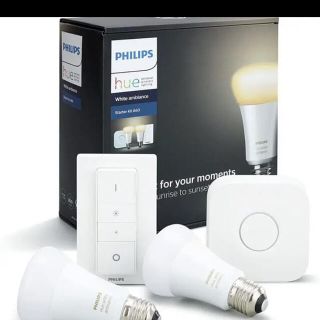 フィリップス(PHILIPS)のPhilips Hue(ヒュー) | ホワイトグラデーション スターターセット(蛍光灯/電球)