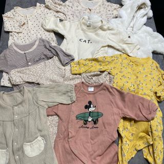 エイチアンドエム(H&M)のベビー　新生児　女の子　まとめ売り　テータテート(ロンパース)