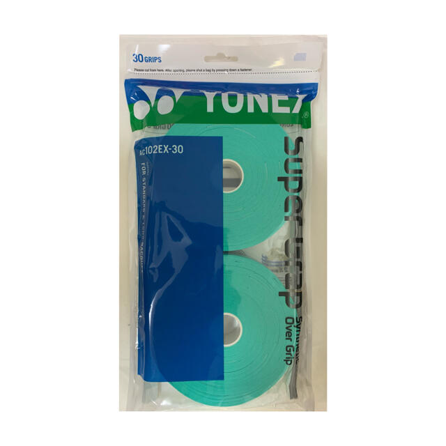 YONEXヨネックスウエットスーパーグリップテープ 緑 ３０本入り 新品未使用