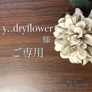 【ご専用】y..dryflower 様(カード/レター/ラッピング)