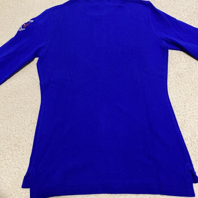 POLO RUGBY(ポロラグビー)の新品未使用　ラルフローレンラグビー　長袖ポロシャツ　レディースM レディースのトップス(ポロシャツ)の商品写真