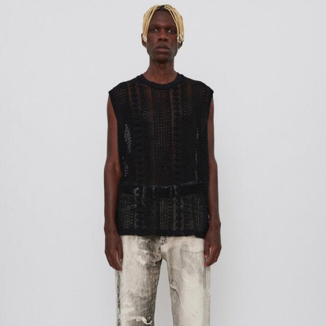 Our legacy 21ss Box Sleeveless Crochet