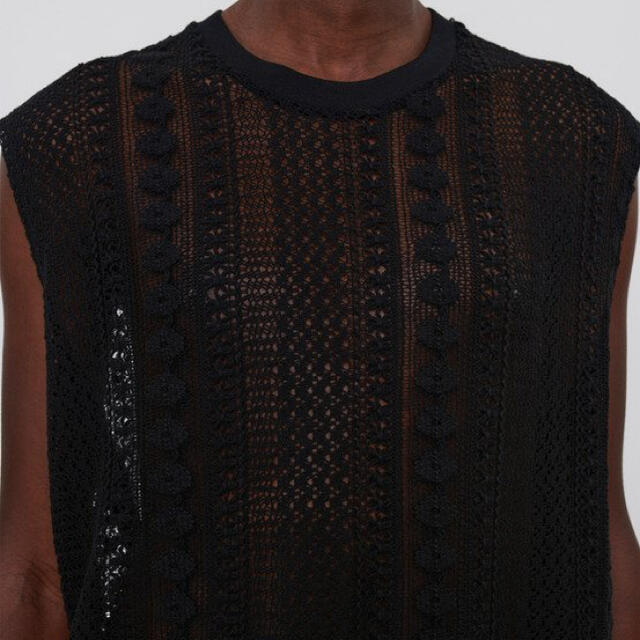 Our legacy 21ss Box Sleeveless Crochet