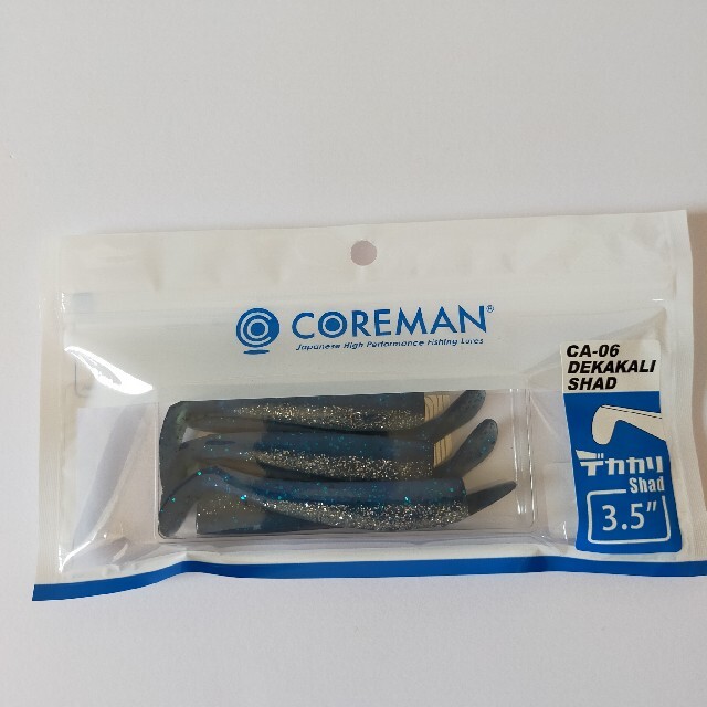 COREMAN コアマン デカカリシャッド 3.5 スポーツ/アウトドアのフィッシング(ルアー用品)の商品写真