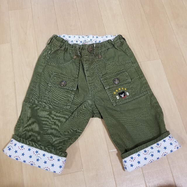 DOUBLE.B(ダブルビー)のミキハウスDOUBLE.B ハーフパンツ キッズ/ベビー/マタニティのキッズ服男の子用(90cm~)(パンツ/スパッツ)の商品写真