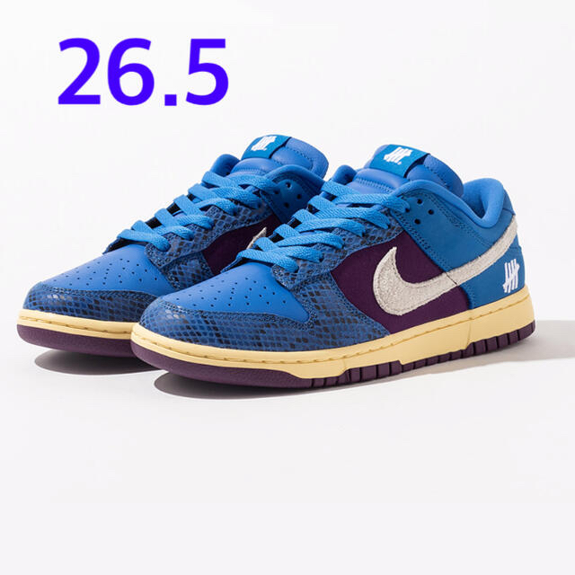 Undefeated × Nike Dunk Low SP Royalメンズ