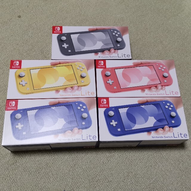 Nintendo Switch Lite 5台セット