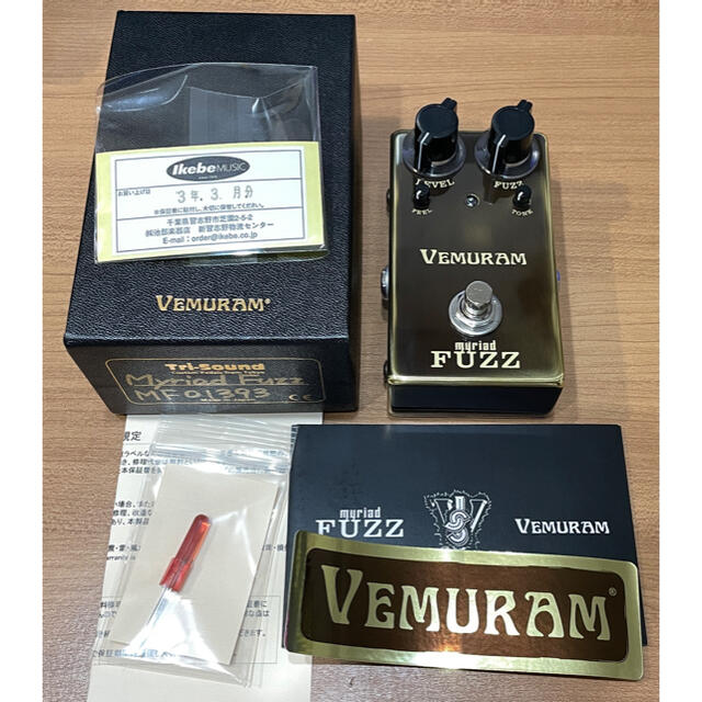 超美品 VEMURAM Myriad Fuzz