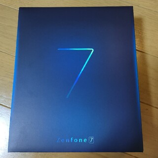 エイスース(ASUS)の☆新品未開封☆　Zenfone7 パステルホワイト(スマートフォン本体)
