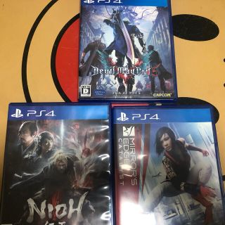 プレイステーション4(PlayStation4)のDMC5.仁王.ミラーズエッジカタリスト(家庭用ゲームソフト)