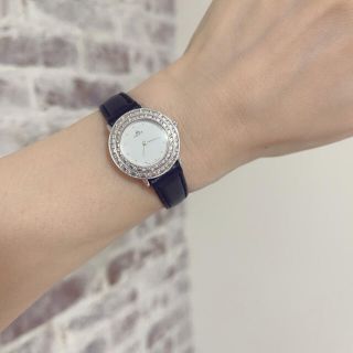 セイコー(SEIKO)のセイコー　クレドール　K18WG ダイヤモンド　レディース　腕時計(腕時計)