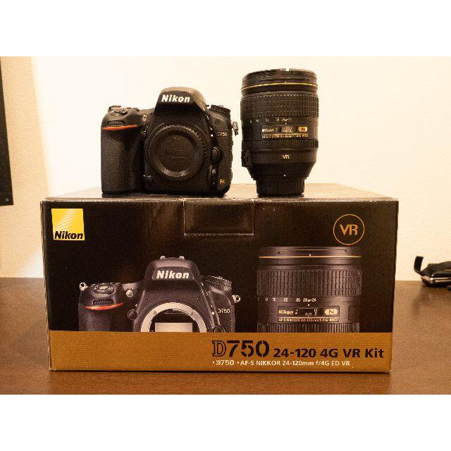 2022最新のスタイル Nikon VRキット 24-120 D750 Nikon - デジタル一眼