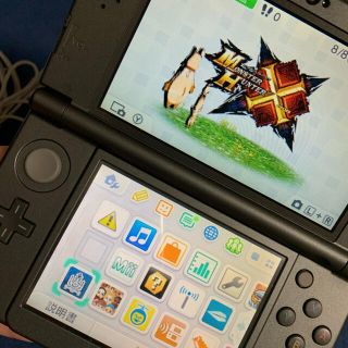 ニンテンドー3DS(ニンテンドー3DS)のNewニンテンドー3DS LL メタリックブラック(携帯用ゲーム機本体)