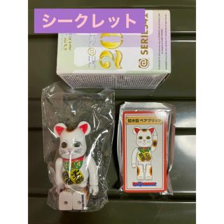 メディコムトイ(MEDICOM TOY)のBE@RBRICK SERIES 42 シークレット 招き猫(キャラクターグッズ)