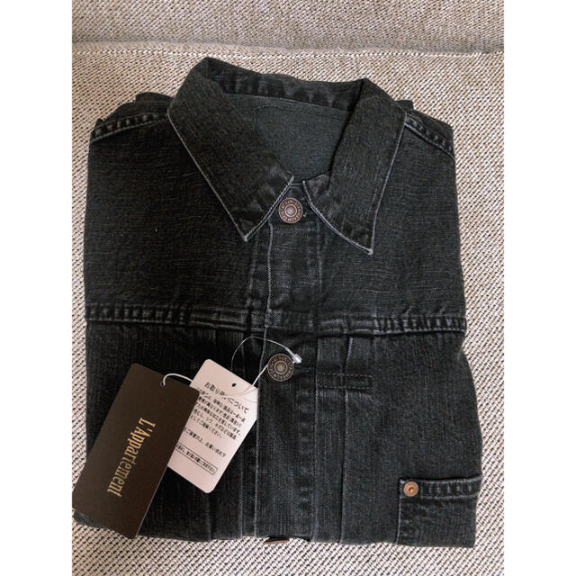 L'Appartement DEUXIEME CLASSE(アパルトモンドゥーズィエムクラス)の新品【STAMMBAUM/シュタンバウム】BLACK DENIM JACKET レディースのジャケット/アウター(Gジャン/デニムジャケット)の商品写真