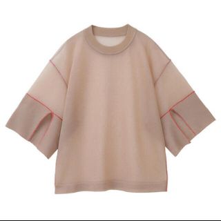 ステュディオス(STUDIOUS)のCLANE SEE-THROUGH LINE KNIT TOPS(カットソー(長袖/七分))