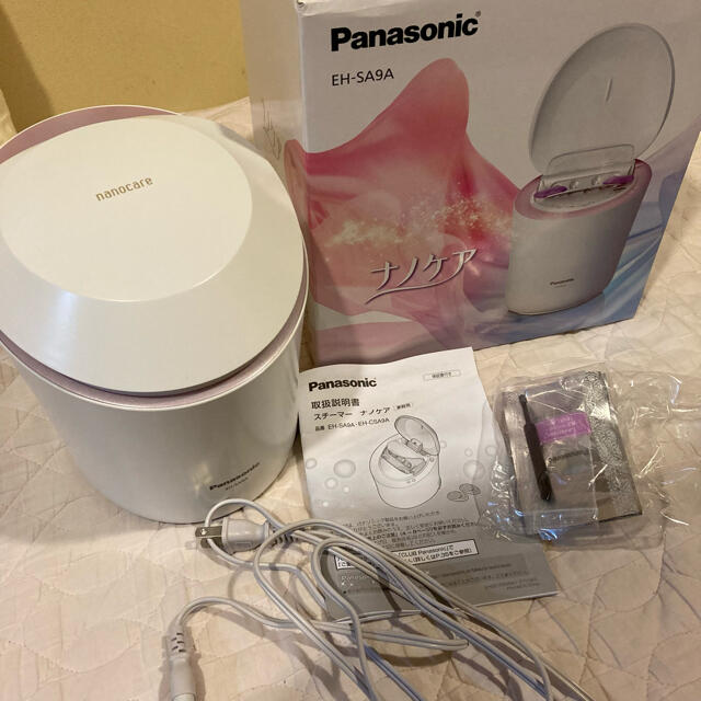 Panasonic スチーマー ナノケア W温冷エステ EH-SA9A-Pフェイスケア美顔器