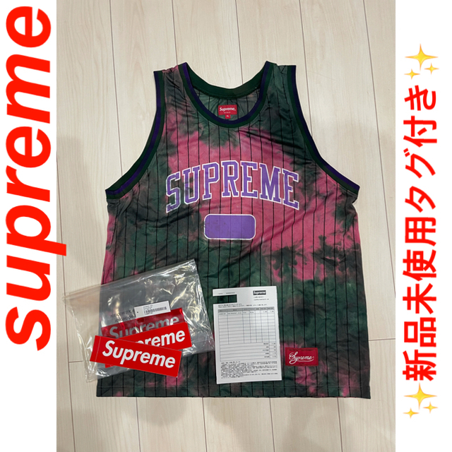 タンクトップSupreme Dyed Basketball Jersey シュプリーム