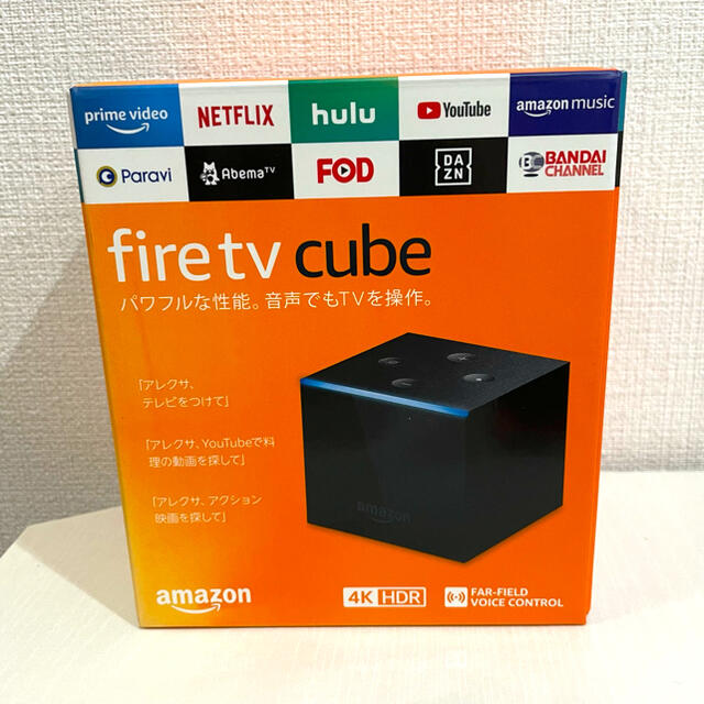 【新品・未開封】fire tv cube テレビ