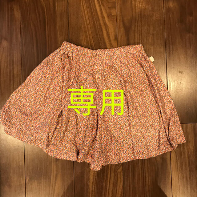 agnes b.(アニエスベー)の☆美品☆アニエスベー　ENFANT 小花柄キュロット キッズ　子ども服 キッズ/ベビー/マタニティのキッズ服女の子用(90cm~)(パンツ/スパッツ)の商品写真