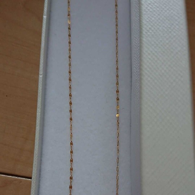 新品 k18  真珠のネックレス レディースのアクセサリー(ネックレス)の商品写真