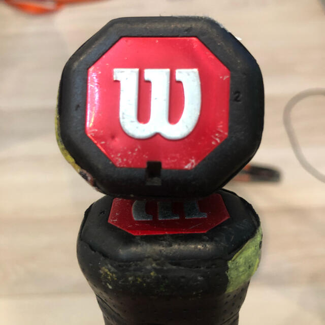 wilson(ウィルソン)のWilson BURN 95 錦織　ウィルソンバーン２本 スポーツ/アウトドアのテニス(ラケット)の商品写真